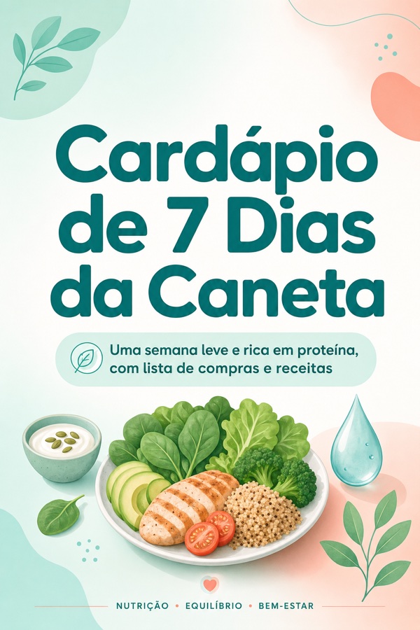 Cardápio de 7 Dias da Caneta
