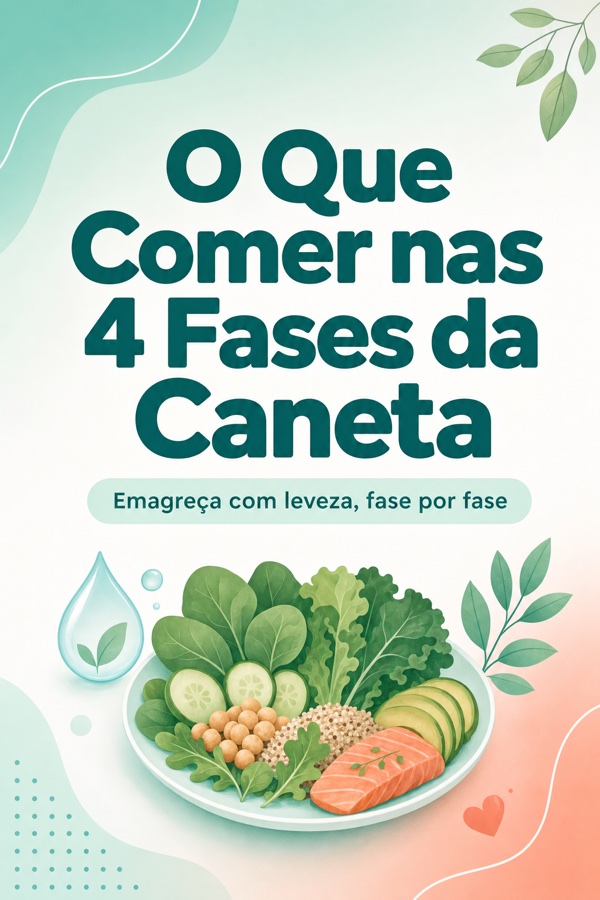 O Que Comer nas 4 Fases da Caneta