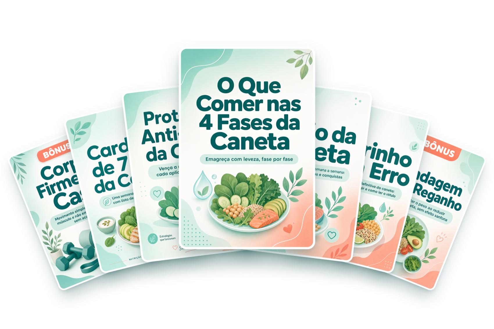 Os 7 materiais do Kit Caneta Sem Sofrimento